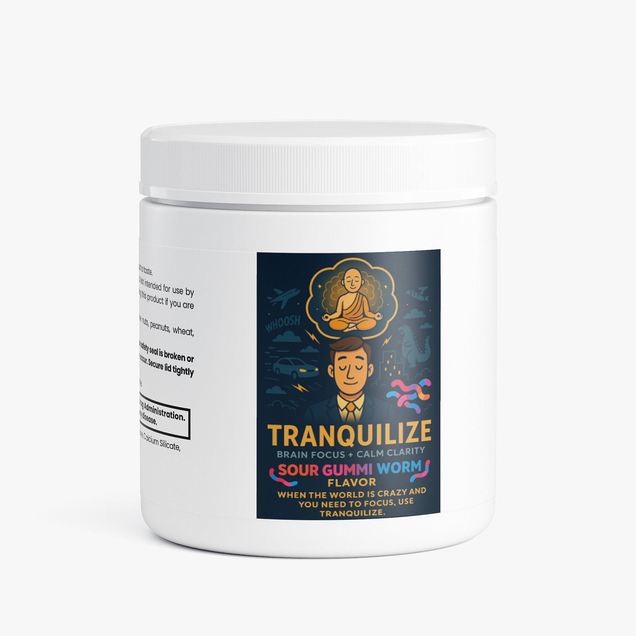 Focus Powder (Sour Gummi Worm)